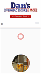 Mobile Screenshot of dansdoors.com
